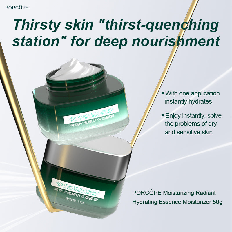 Porcope Hydration Moisturization Moist and smooth, plump and full,Refreshing bursting with hydration moisturizes from morning till night