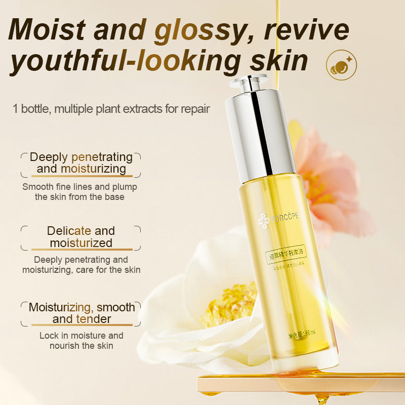 Porcope Dual Essence Massage Oil Advanced moisturizingnourish the skin andreverse aging with oil 30ml