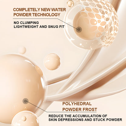 PORCOPE Small Silver Cap Liquid Foundation Modifies Pores and Blemishes, is Not Easy to Remove Makeup, Brightens Combination Dry and Oily Skin, Fits well Without Makeup 1.2fl.oz/35ml