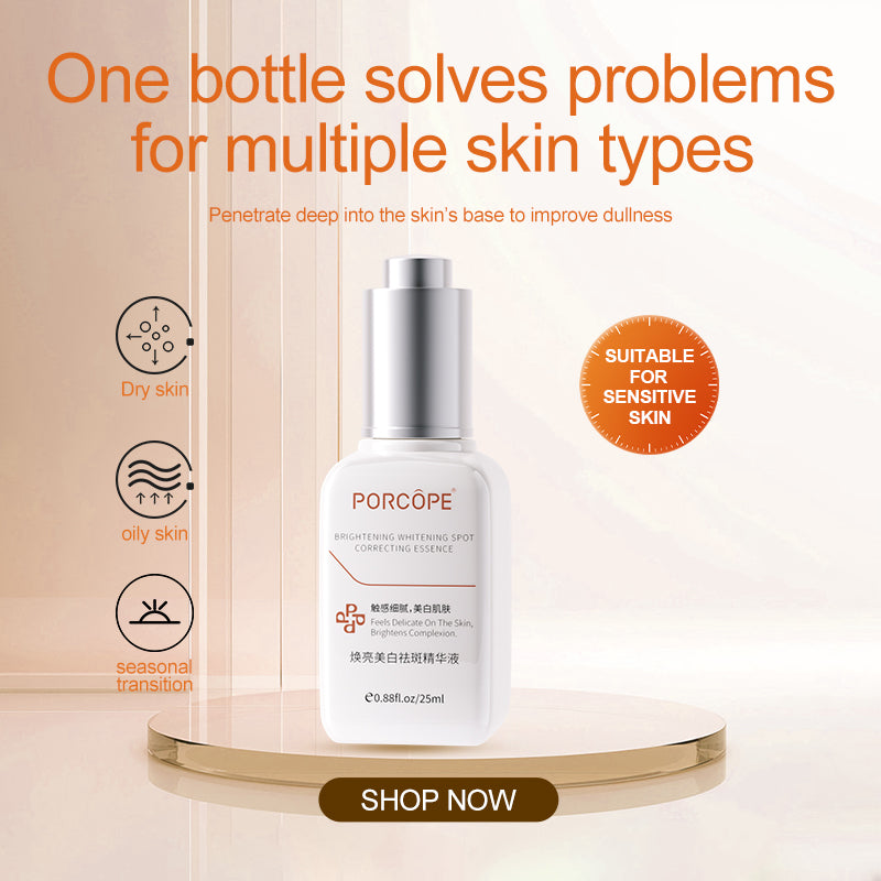 Porcope Brightning Whitening Sport Correcting Essence Feels Delicate On The Skin,Brightens Complexion.e0.88fl.oz/25ml