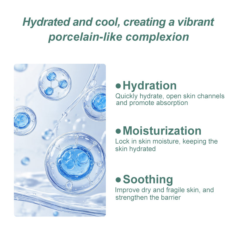 PORCOPE Overnight Hydrating Sleeping Mask - Contains Hyaluronic Acid, Plant Extracts, Natural Moisturizing Factors - Improves Skin Irritation, Relieves Dryness, Leave-In Sleeping Facial Mask 3.5 fl oz