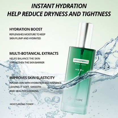 PORCOPR Hydrating Skincare Set Oil-Control Cleanser, Moisturizing Toner &amp; Deep Hydration Cream