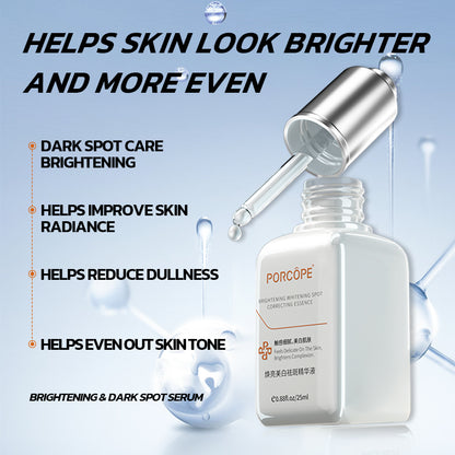 PORCOPE Whitening Skincare Set Cleanses Oil Control Cleanser Moisturizes Toner Brightening Serum