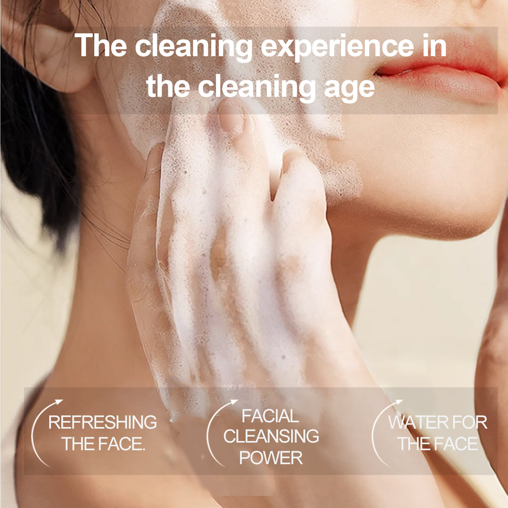 PORCOPE·Facial cleanser oil control cleansing grease soft skin refreshing time sea salt cleanser