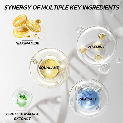 PORCOPE Whitening Skincare Set Cleanses Oil Control Cleanser Moisturizes Toner Brightening Serum