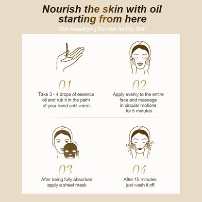 Porcope Dual Essence Massage Oil Advanced moisturizingnourish the skin andreverse aging with oil 30ml