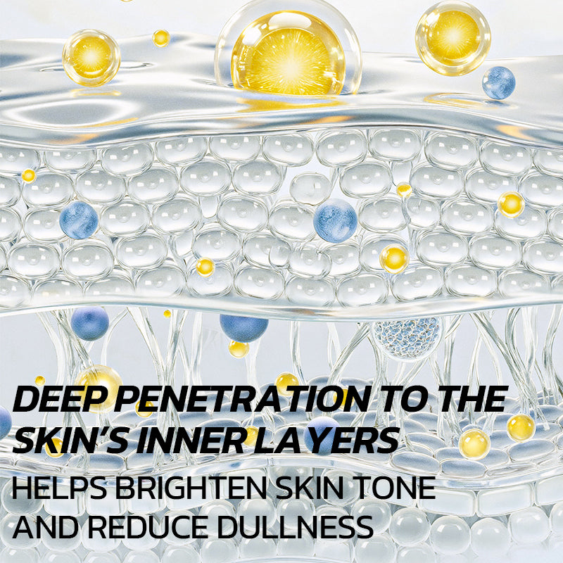 PORCOPE Whitening Skincare Set Cleanses Oil Control Cleanser Moisturizes Toner Brightening Serum