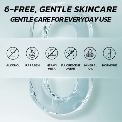 PORCOPE Whitening Skincare Set Cleanses Oil Control Cleanser Moisturizes Toner Brightening Serum